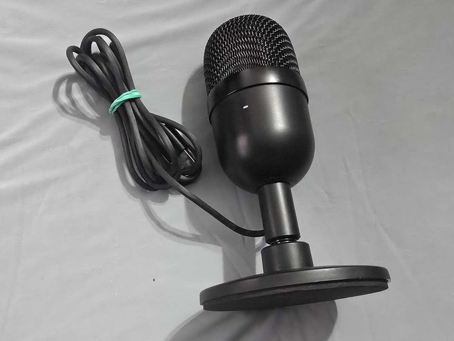 Microfon Gaming USB Razer Seiren Mini Black, Condensator, Ultra-Compact