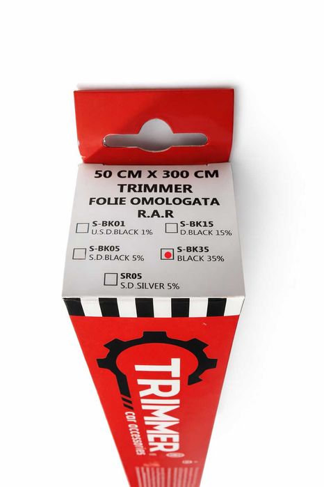 Folie auto Trimmer, omologata RAR