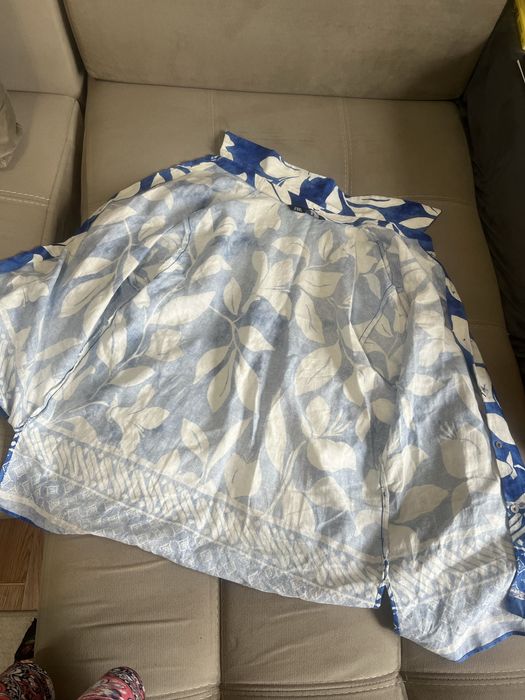 Рубашка лён Zara