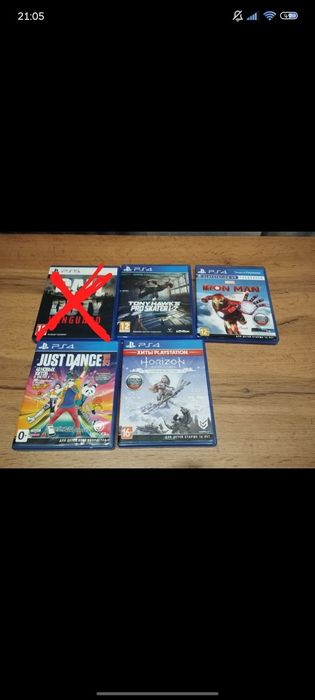 Продам видеоигры на PS4 и на ps5