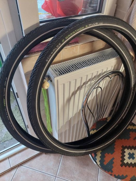 Anvelope - Cauciucuri Schwalbe Marathon  e-plus  antipană cu Reflex