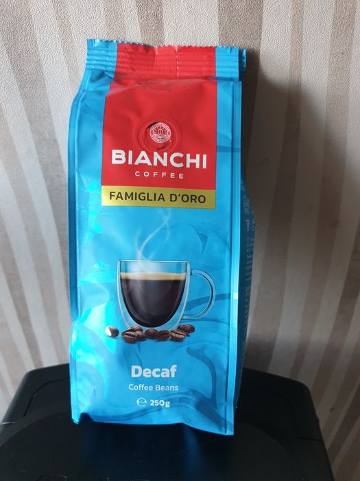 Безкофеиново кафе на зърна Bianchi