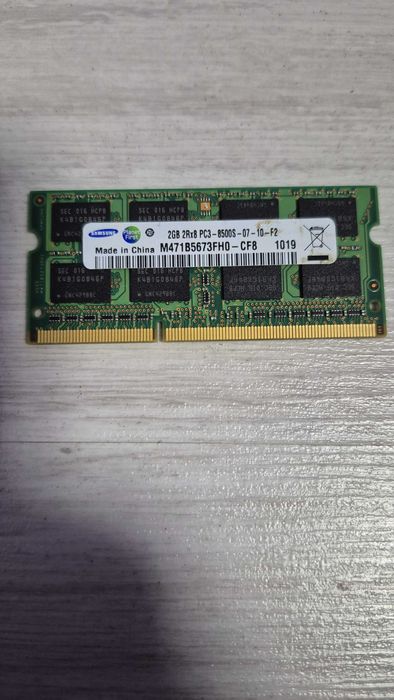 Memorie RAM Laptop 2GB DDR3 1066MHz SODIMM - Samsung