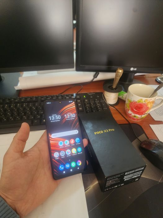 Poco X3pro 8+3/256gb(2023) iwlawi zur usta kurmagan aybi yuq tozza tel