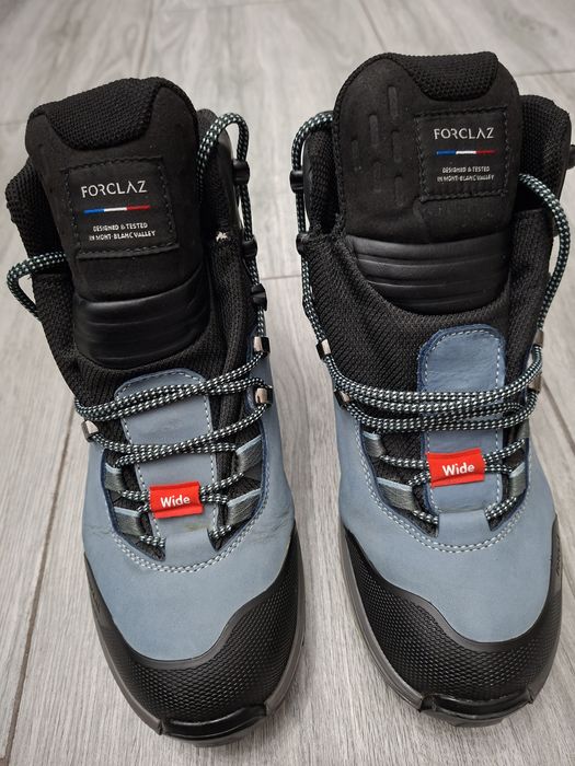 Bocanci de drumetie damă, impermeabili, din piele