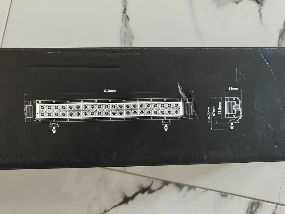 LED Bar YETI Side Shooter 24´ 120W, ЛЕД Бар със странична светлина