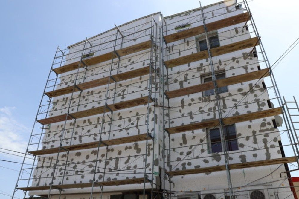 55€ /кв.м  труд и материали  Саниране,топлоизолация