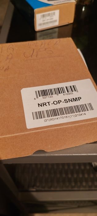 Placă de rețea SNMP UPS Socomec NRT-OP-SNMP