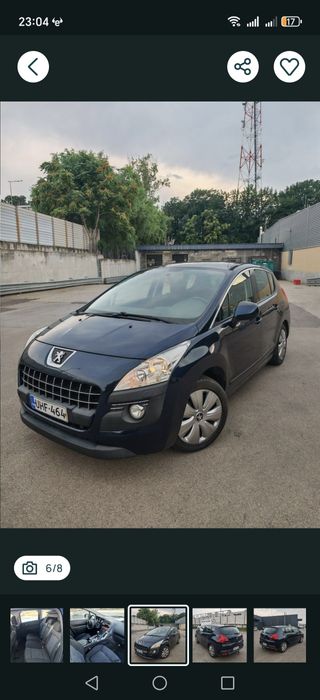 Peugeot 3008 Automata - 1.6 Hdi - 2011 - Euro 5