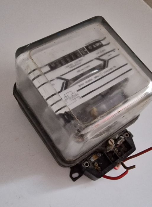 Contor electric analog - vintage