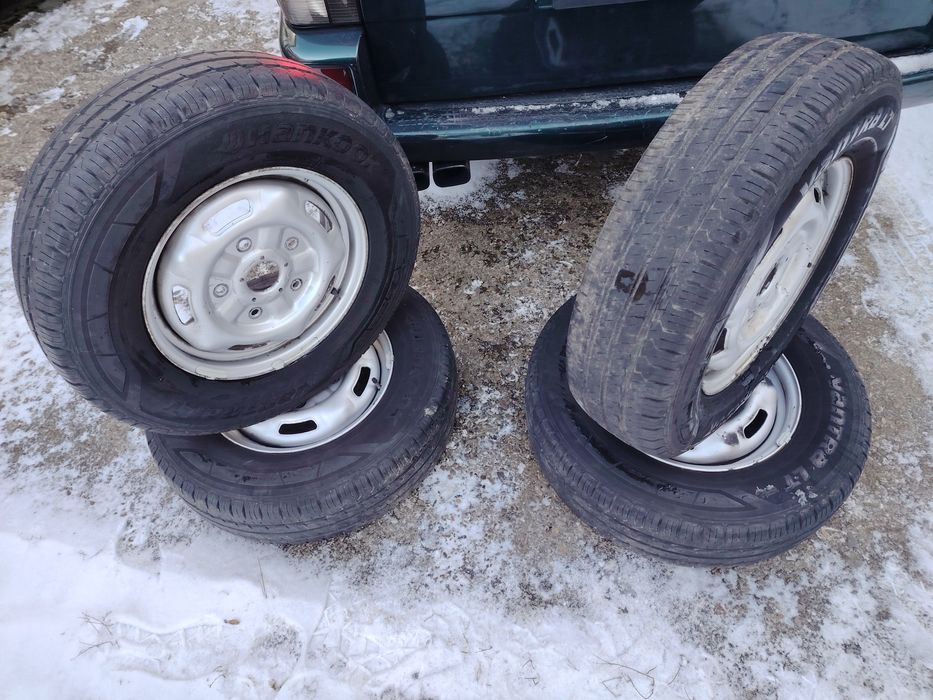 Set roti complete Ford Tranzit pe 16 de vară