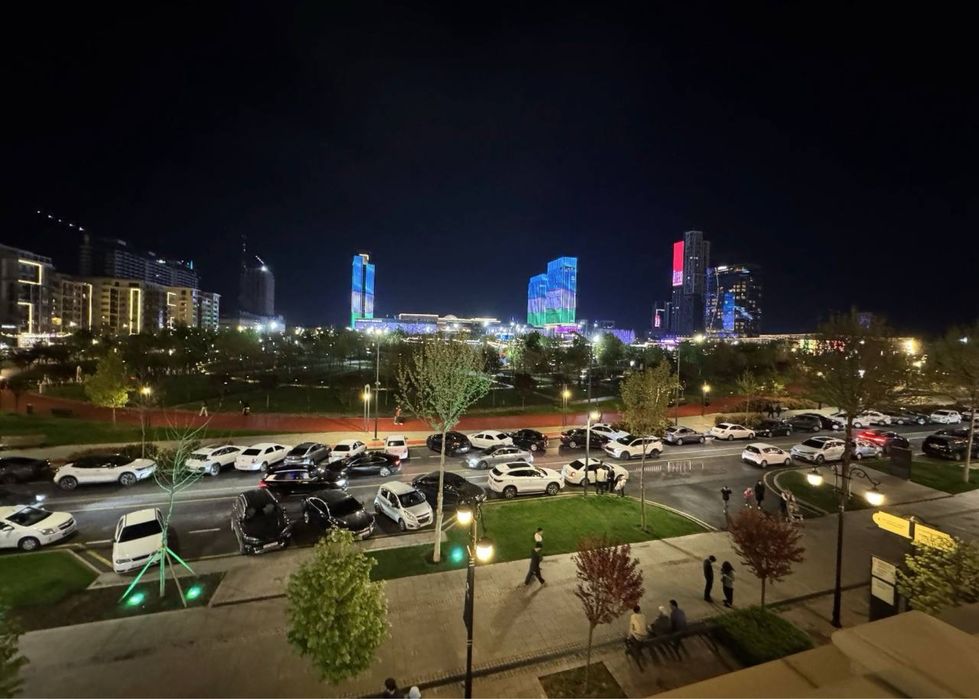 Tashkent City Boulevard 120m2 Вид на ПАРК!