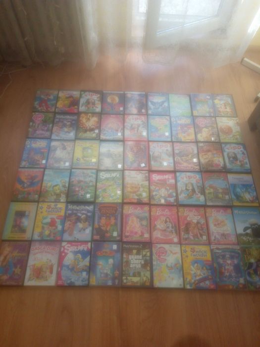 100 dvd-cd pentru copii