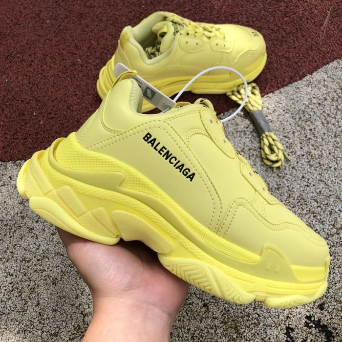 Balenciaga Triple S - Beige/Mustard/Yellow