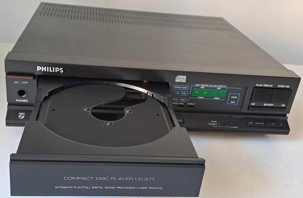Philips CD 371 – Belgium – TDA 1541A Ultra-Muzical - CDM-2 CD Player