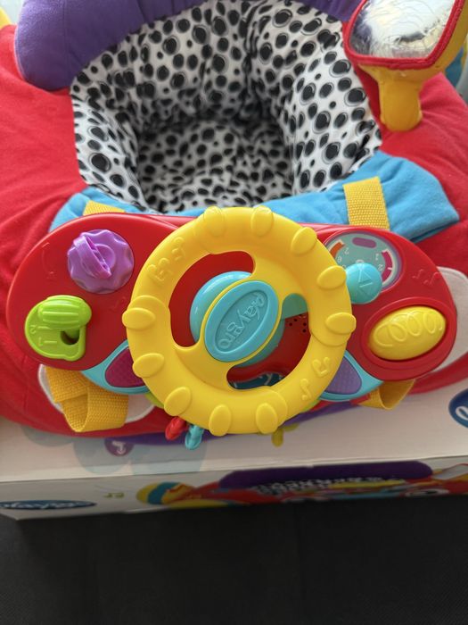 Playgro Игрален център със светлини и звуци ПЛЮШЕНА КОЛА