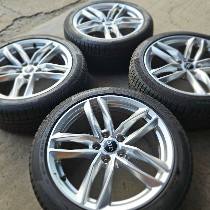 Roti/Jante/Jenti originale Audi A4 B8 (8K) 2007-2016 | B9 (8W) 2015-2024 | Audi Sport | Continental AO 245/40 R18
