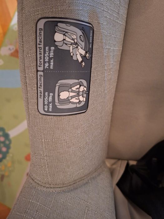 Scaun auto copii Nuna – i-Size, ISOFIX, rotativ 360° (min. 76 cm)