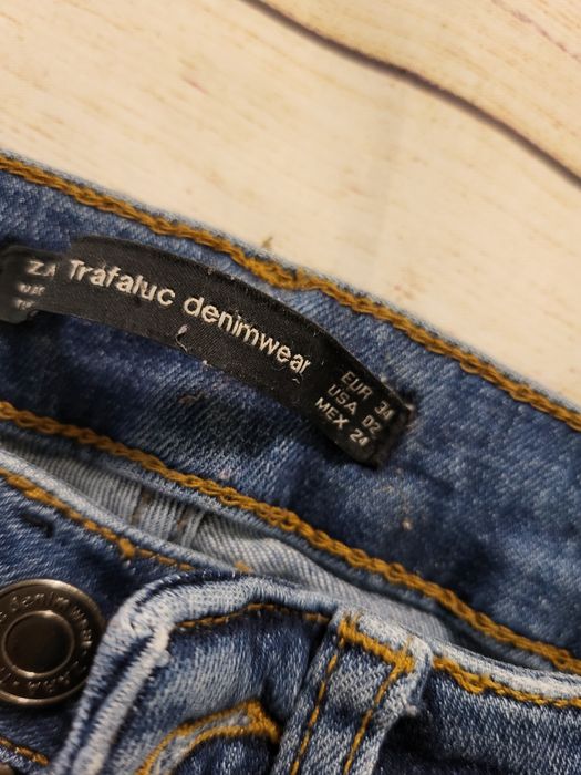 Blugi lungi pantaloni scurți Zara fete 11-12 ani
