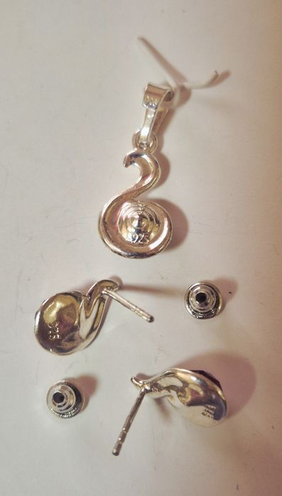 Set argint925 cu cristale Swarovski