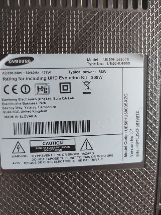 Смарт Телевизор Samsung 50 инча Ultra HD 4K