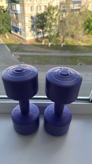 Гантели на 3 кг каждая