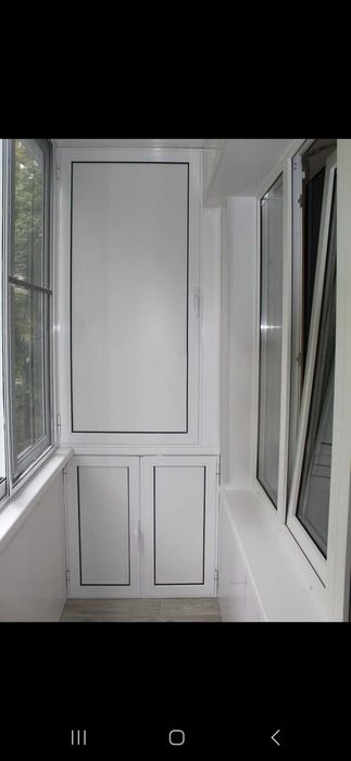 Установка окон,балконов под ключ