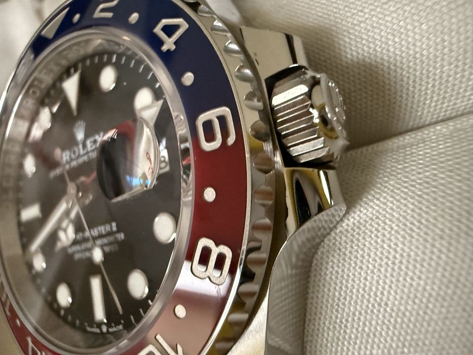 Ceas Rolex GMT master II 126710BLRO PEPSI. Full set 2019, ca nou. Niciodata polisat.