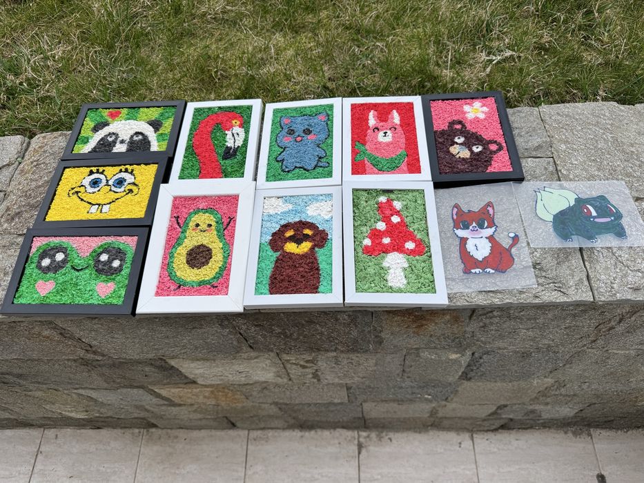 ръчно изработени картини и завеси за дома