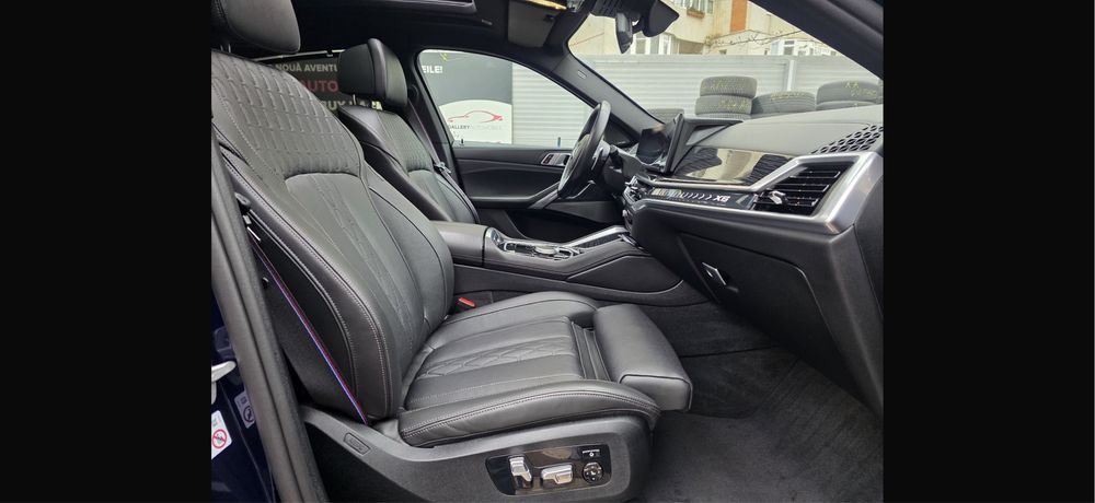 BMW X6 NEW MODEL 2024 3.0 340CP SKYLOUNGE Trapa 360G Incalzire Ventilatie Memorie Distronic Line Side Asist Laser 145000Km Glila Luminata Impecabil