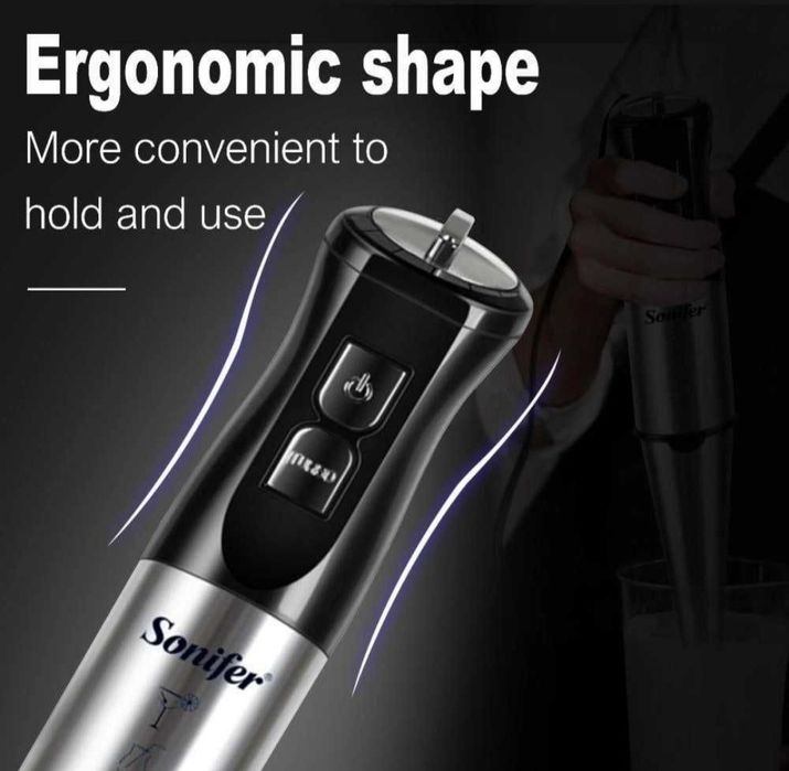 Многофункциональный Погружной блендер Миксер Чоппер Sonifer 8086