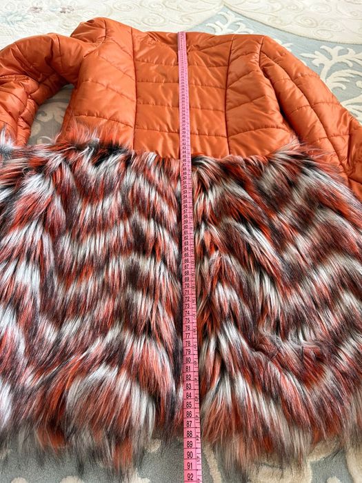 Geaca de iarna cu blana sintetică