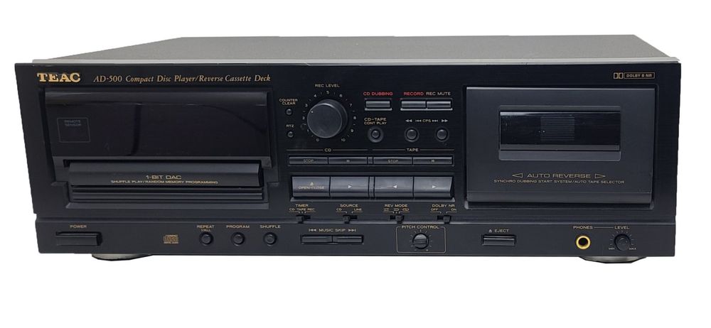 TEAC AD-500 deck hi-fi, кассетно-дисковая дэка в идеале!