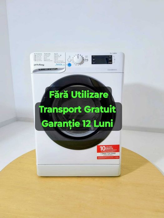 ~ Fara utilizare ~ Mașină de spălat rufe 8Kg 1400rpm PRIVILEG GERMANIA B225