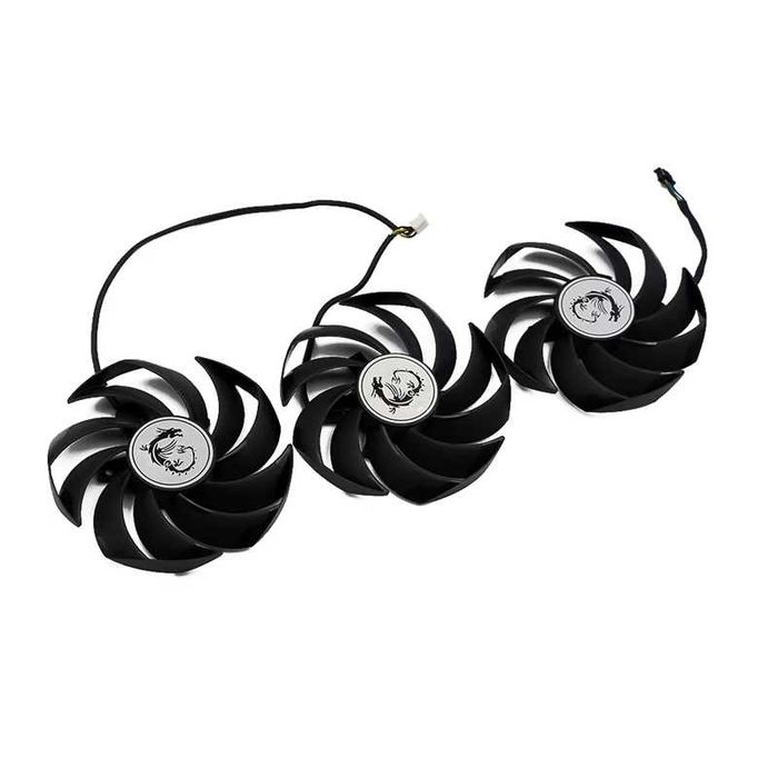 Set 3 Ventilatoare 90mm PLD09210S12HH MSI RTX 3090/3060 X TRIO 4Pin