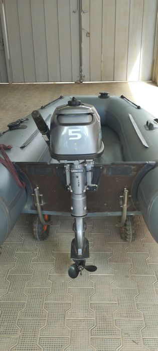 лодка для рыбалки BERING 310 с мотором MIKATSU 5 ( Корея)