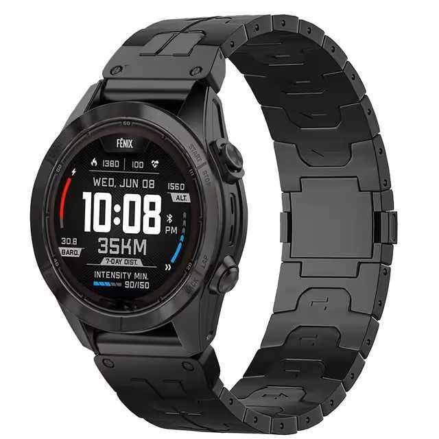 Oferta ! Curea Ceas Galaxy Garmin Fenix - Titanium - multe modele !