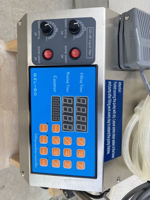 Aparat dozare lichide cu 2 capete și control digital