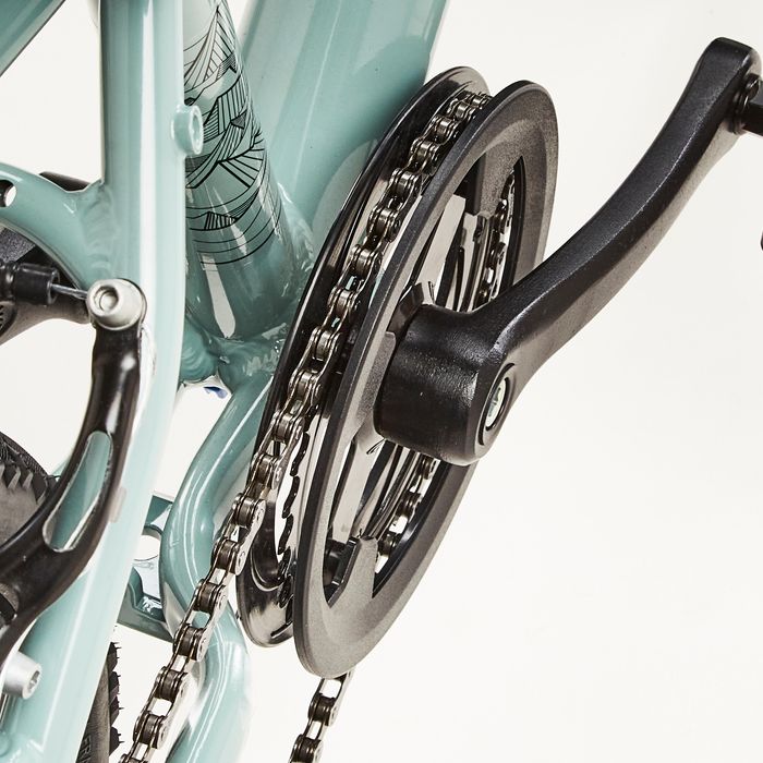 Bicicletă polivalentă Riverside 900 20" verde - (SecondHand) Decathlon