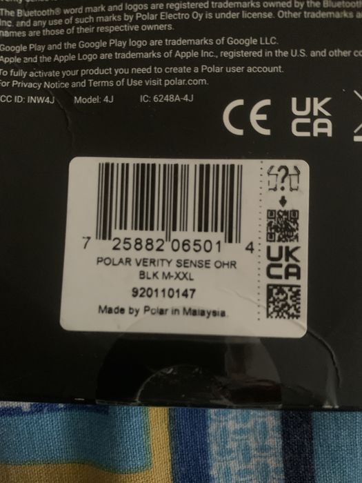 Bratara senzor polar