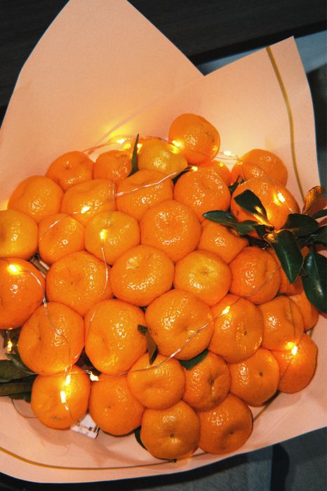 Мандариновые букеты на заказ!