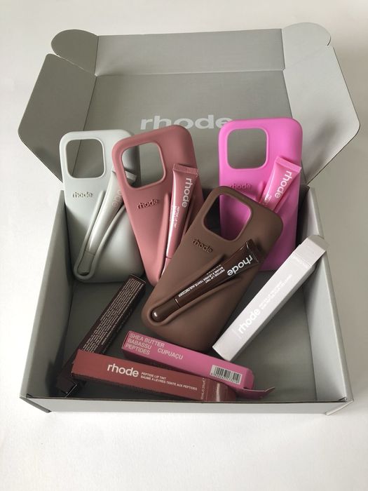 Rhode калъф и Rhode гланц    Rhode Case & Lip Gloss Безплатна доставка