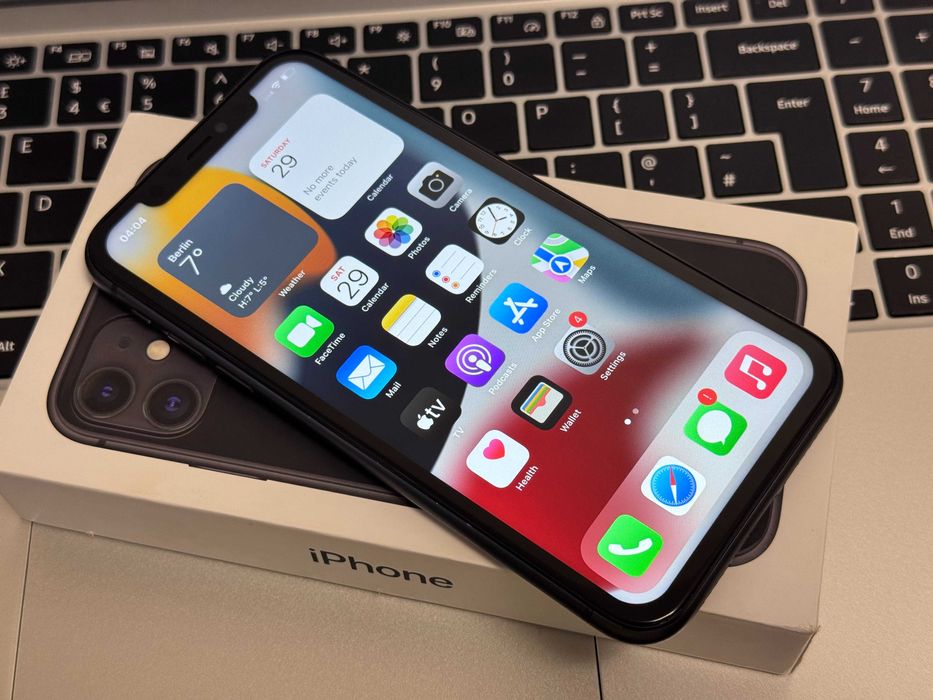 iPhone 11, Black, 64Gb |Acceptam Schimburi| Cod - G652 |