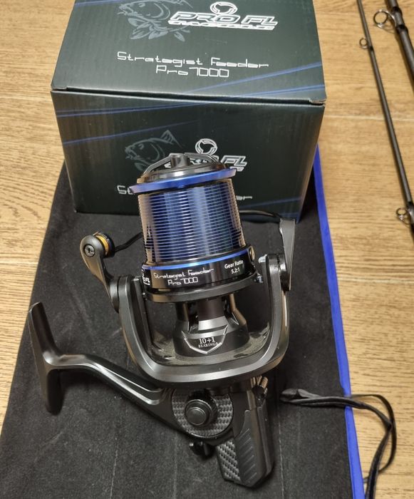 SET Feeder FL Strategist Super Distance 4.20 180g + Mulineta PRO FL St