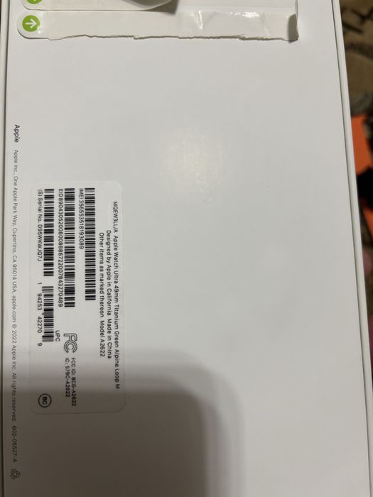 Apple Watch Ultra 1 49 mm