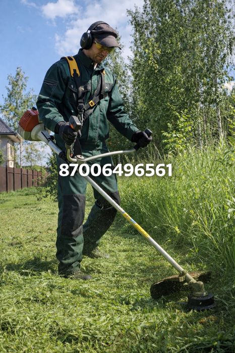 Покос травы Шымкент