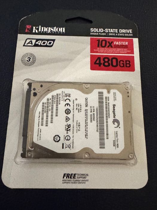 Kingston solid-state drive 480GB