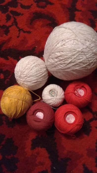 Пряжа, шерсть. Для рукоделия.