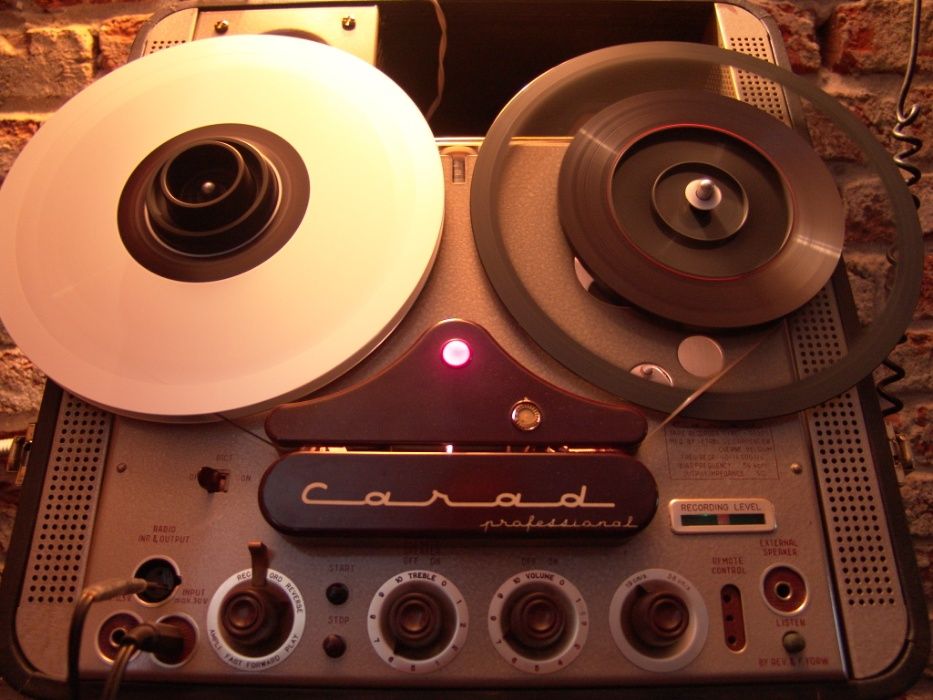 ART#2. magnetofon = CARAD R 62PA/Professional = Tube R'2'R/19-38 cm/s