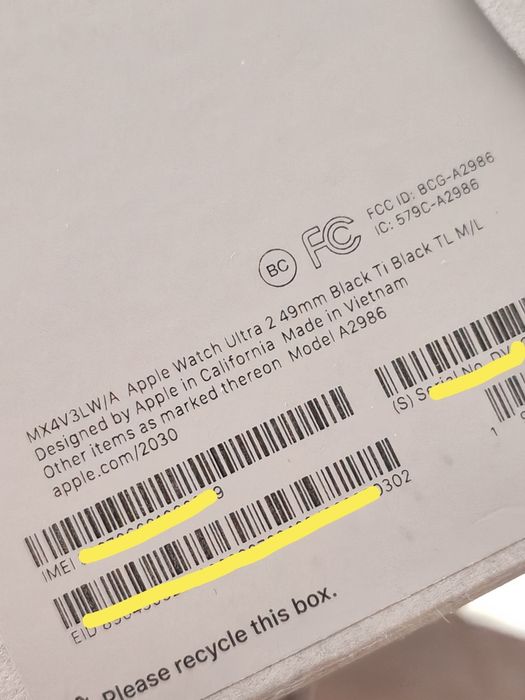 Apple Watch Ultra 2 100% емкость